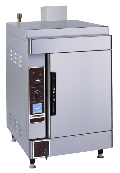 Sirius II Series, Boilerless 6 Pan Countertop Steamer, 27,000 Total BTUs – Propane, 27000 Total BTUs
